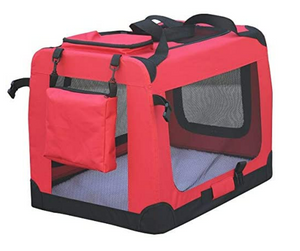 Pet Dog Cat Fabric Soft Portable Crate