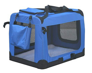 Pet Dog Cat Fabric Soft Portable Crate